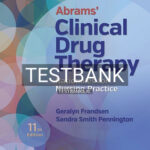 Test Bank for Abrams' Clinical Drug Therapy 11th Edition by Frandsen