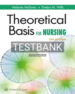 Test Bank for Theoretical Basis for Nursing 5th Edition by McEwen