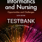 Test Bank for Informatics and Nursing 6th Edition by Sewell