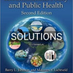Solutions for Environmental Policy and Public Health 2nd Edition by Johnson