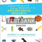 Test Bank for Interpreting and Using Statistics in Psychological Research 1st Edition by Christopher