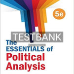 Test Bank for Essentials of Political Analysis 5th Edition by Pollock III
