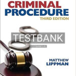 Test Bank for Criminal Procedure 3rd Edition by Lippman