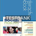 Test Bank for Social Problems Interactive eBook Community Policy and Social Action 5th Edition by Leon Guerrero