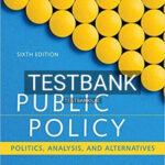 Test Bank for Public Policy Politics Analysis and Alternatives 6th Edition by Kraft