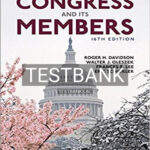 Test Bank for Congress and Its Members 16th Edition by Davidson