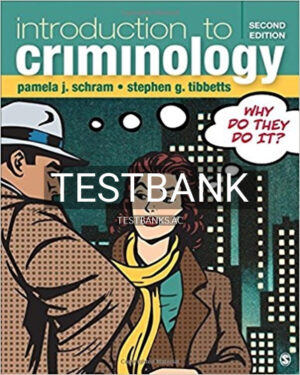 Test Bank for Introduction to Criminology Why Do They Do It 2nd Edition by Schram