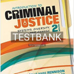 Test Bank for Introduction to Criminal Justice Systems Diversity and Change 2nd Edition by Rennison