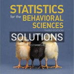 Solutions for Statistics for the Behavioral Sciences 3rd Edition by Privitera