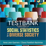 Test Bank for Essentials of Social Statistics for a Diverse Society 3rd Edition by Leon Guerrero
