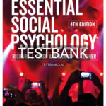 Test Bank for Essential Social Psychology 4th Edition by Crisp