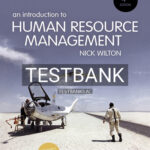 Test Bank for Introduction to Human Resource Management 4th Edition by Wilton