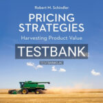 Test Bank for Pricing Strategies 2nd Edition by Schindler