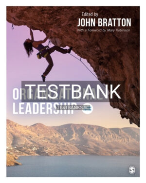 Test Bank for Organizational Leadership 2nd Edition by Bratton