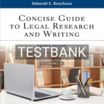 Test Bank for Concise Guide to Legal Research and Writing 4th Edition by Bouchoux