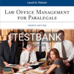 Test Bank for Law Office Management for Paralegals 4th Edition by Vietzen