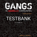 Test Bank for Gangs in America's Communities 3rd Edition by Howell