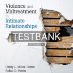 Test Bank for Violence and Maltreatment in Intimate Relationships 2nd Edition by Miller-Perrin