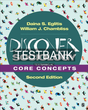 Test Bank for Discover Sociology Core Concepts 2nd Edition by Eglitis