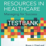 Test Bank for Human Resources in Healthcare: Managing for Success 4th Edition by Fried