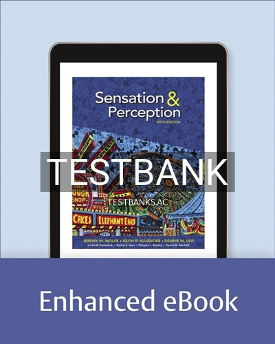 9781605359724-TEST-BANK Test Bank for Sensation and Perception 6th Edition by Wolfe