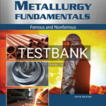 Test Bank for Metallurgy Fundamentals 6th Edition by Brandt