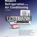 Test Bank for Modern Refrigeration and Air Conditioning 21st Edition by Althouse