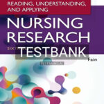 Test Bank for Reading Understanding and Applying Nursing Research 6th Edition by Fain