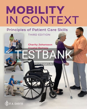 Test Bank for Mobility in Context 3rd Edition by Johansson