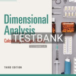 Test Bank for Dimensional Analysis 3rd Edition by Horntvedt