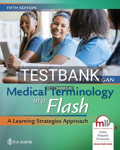 9781719648646-TEST-BANK Test Bank for Medical Terminology in a Flash 5th Edition by Finnegan