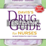 Test Bank for Davis's Drug Guide for Nurses 19th Edition 19th Edition by Vallerand