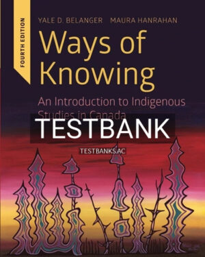 Test Bank for Ways Of Knowing 4th Edition by Belanger