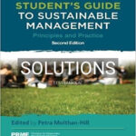 Solutions for Business Student s Guide to Sustainable Management Principles and Practice 2nd Edition by Molthan Hill