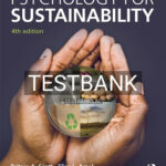 Test Bank for Psychology for Sustainability 4th Edition by Scott
