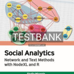 Test Bank for Social Analytics Network and Text Methods with NodeXL and R 1st Edition by Miranda