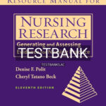 Test Bank for Nursing Research Generating and Assessing Evidence for Nursing Practice 11th Edition by Polit