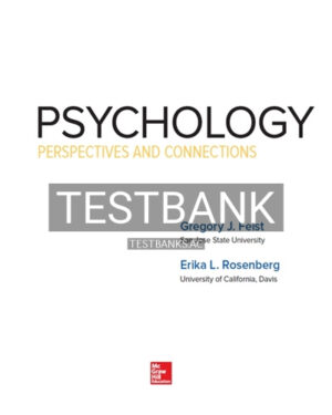 Test Bank for Psychology Perspectives and Connections 4th Edition by Feist