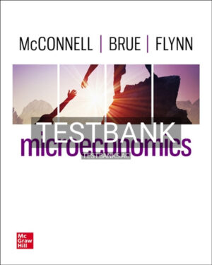 Test Bank for Microeconomics 22nd Edition by McConnell