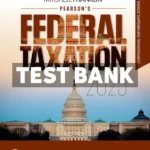 Pearsons Federal Taxation 2025 Corporations Partnerships Estates and Trusts 38th Edition Richardson Test Bank