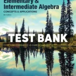 Elementary and Intermediate Algebra 8th Edition Bittinger Test Bank