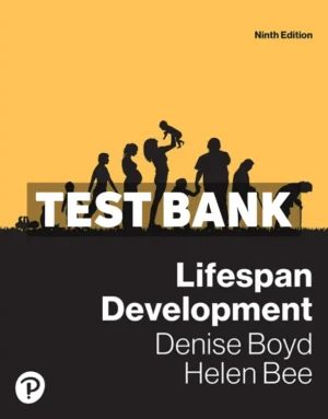Lifespan Development 9th Edition Boyd Test Bank