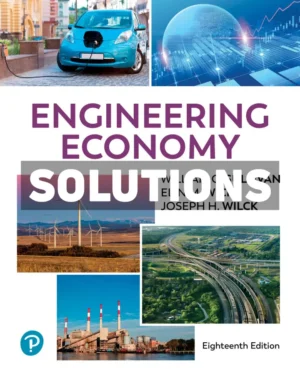 Engineering Economy 18th Edition Sullivan Solutions Manual