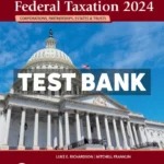 Pearsons Federal Taxation 2024 Corporations Partnerships Estates and Trusts 37th Edition Richardson Test Bank