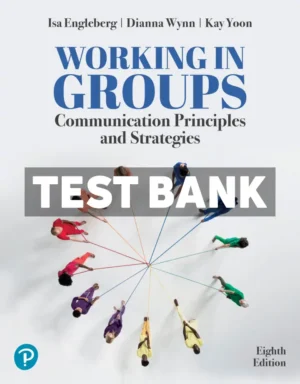 Working in Groups 8th Edition Engleberg Test Bank