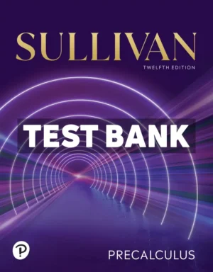 Precalculus 12th Edition Sullivan Test Bank