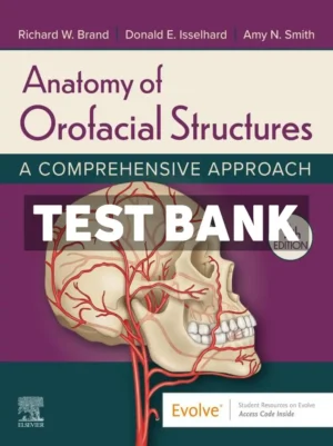Anatomy of Orofacial Structures 9th Edition Brand Test Bank