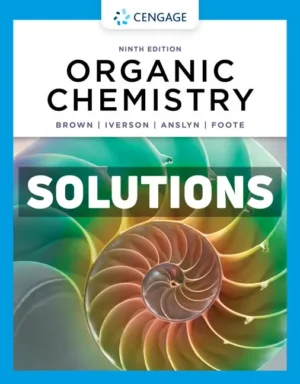 Organic Chemistry 9th Edition Brown Solutions Manual