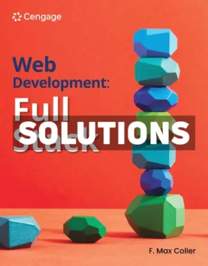 Web Development Full Stack 1st Edition Coller Solutions Manual