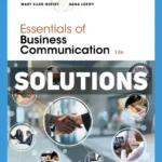 Essentials of Business Communication 12th Edition Guffey Solutions Manual